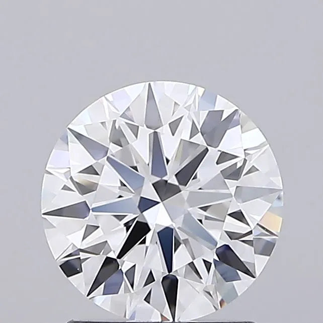 Diamant rond de 1,57 ct cultivé en laboratoire (couleur D, pureté VVS1, ID de coupe, certifié IGI)