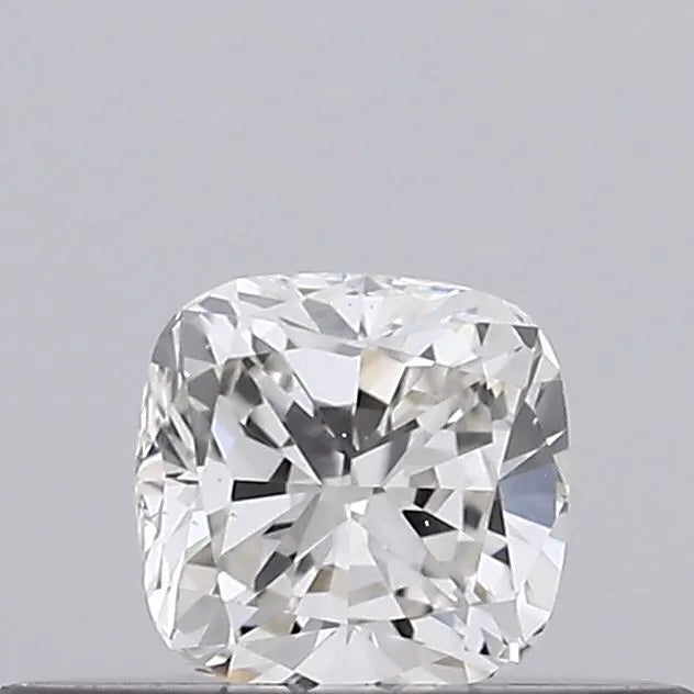 Diamant naturel modifié coussin de 0,18 ct (couleur H, pureté VS2, GIA)