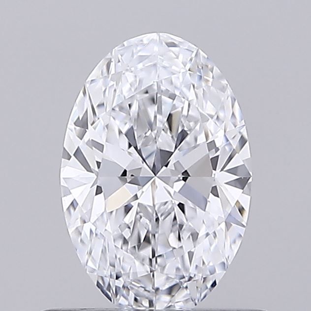 0.54 Carat D-VVS1 Oval Lab Diamond