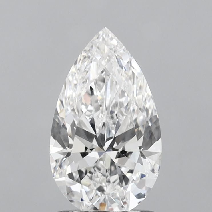 1.51 Carat E-VS1 Pear Lab Diamond