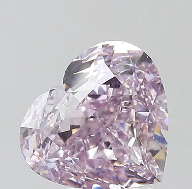 2.01ct Heart Natural Diamond (Colour Fancy, Clarity SI1, GIA Certified)