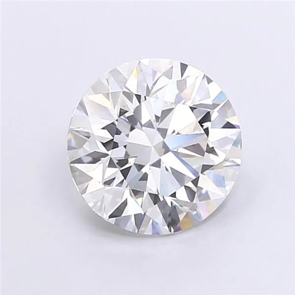 2.01ct Round Lab Grown Diamond (Colour D, Clarity VS2, Cut EX, IGI Certified)