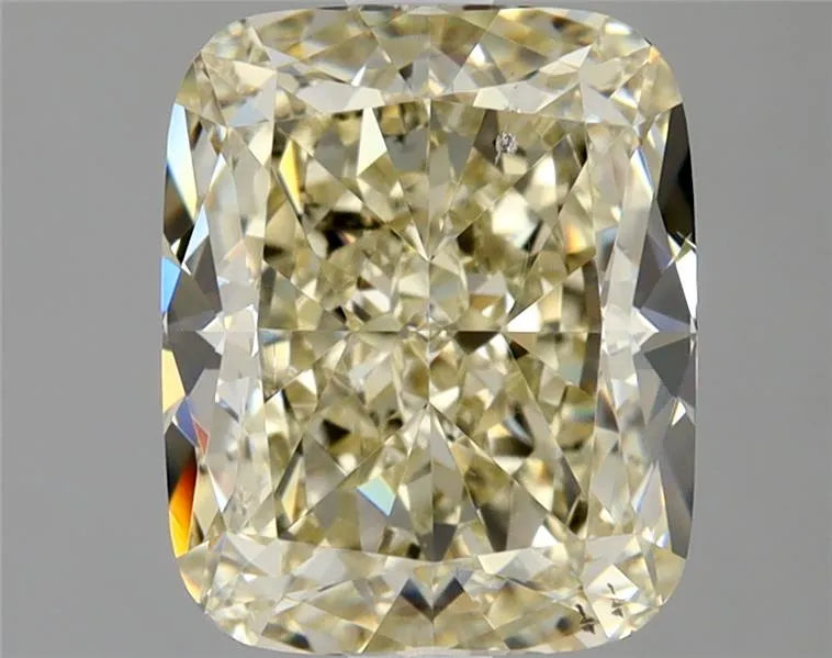 2.03ct Cushion modified Natural Diamond (Colour Fancy Light Blueish Yellow, Clarity SI1, GIA Certified)