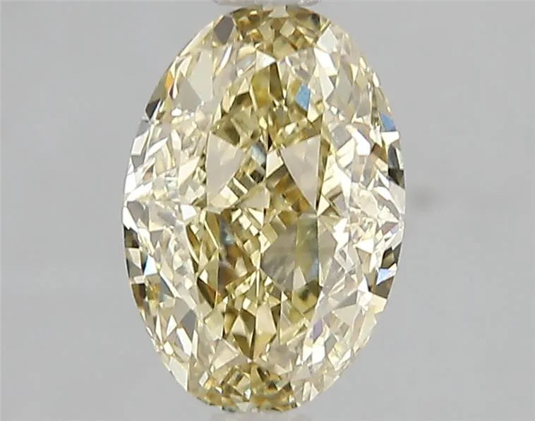 2.08ct Oval Lab Grown Diamond (Colour Fancy Gray Yellow, Clarity VS2, IGI Certified)