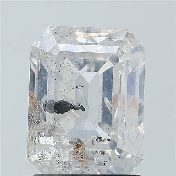 2.10ct Emerald Natural Diamond (Clarity I3, Uncertified)