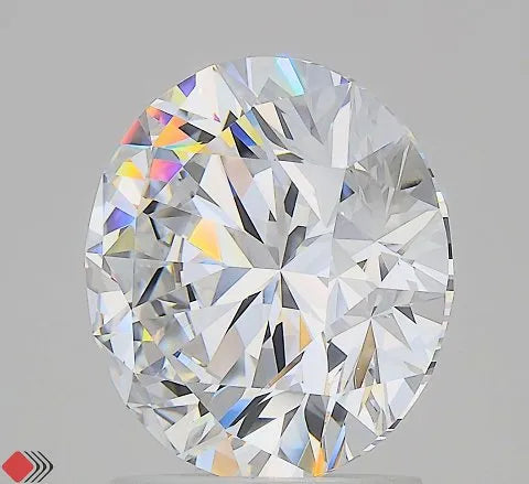 2.37ct Round Lab Grown Diamond (Colour D, Clarity VVS1, Cut ID, IGI Certified)