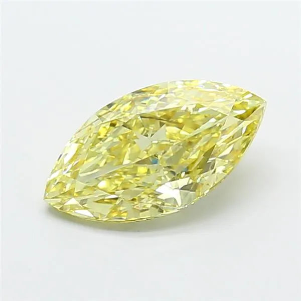 2.50ct Marquise Lab Grown Diamond (Colour Fancy Intense Yellow, Clarity VS2, IGI Certified)
