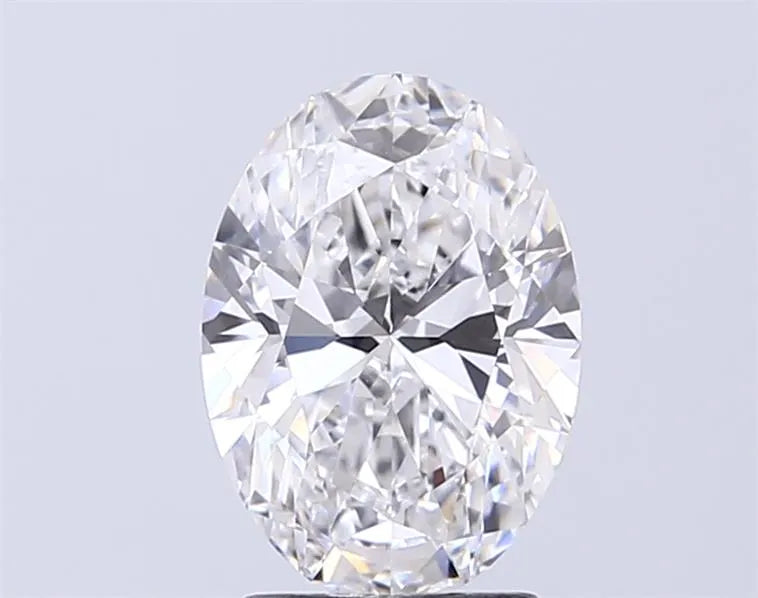 2.50ct Oval Lab Grown Diamond (Colour E, Clarity VS2, IGI Certified)