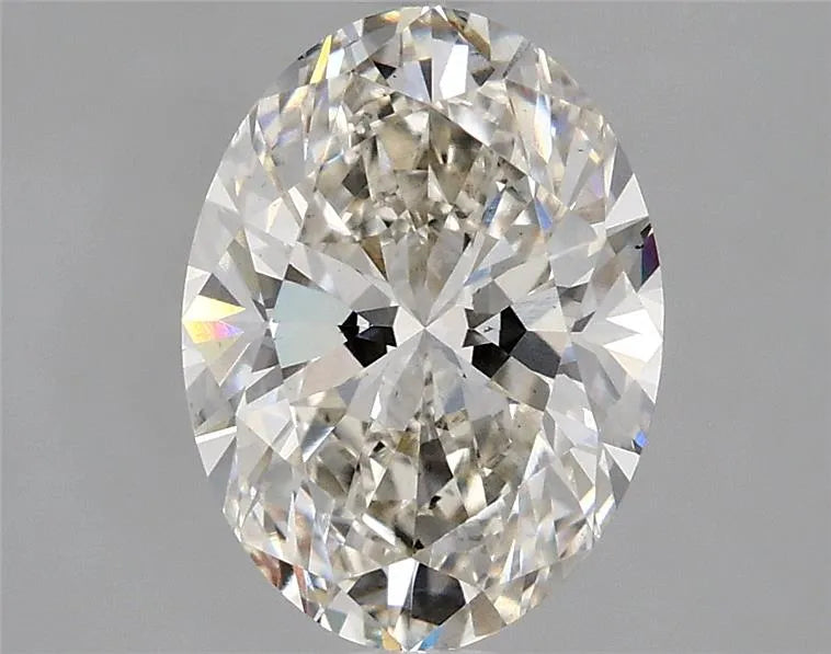 2.52ct Oval Lab Grown Diamond (Colour H, Clarity VS2, IGI Certified)