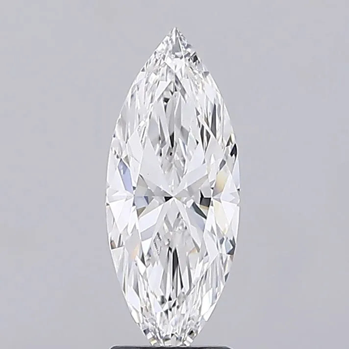 2.53ct Marquise Lab Grown Diamond (Colour F, Clarity VVS2, IGI Certified)