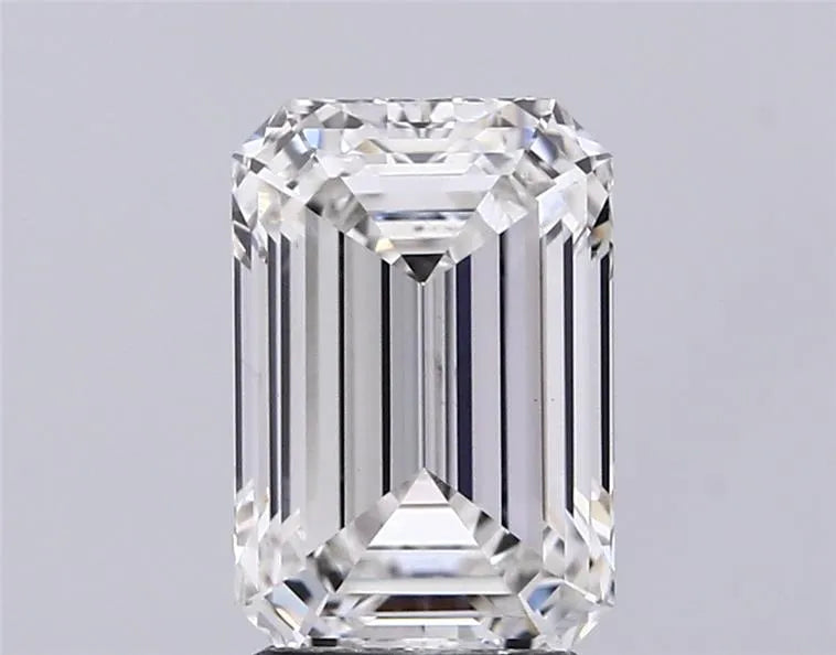 2.58ct Emerald Lab Grown Diamond (Colour G, Clarity VS1, IGI Certified)