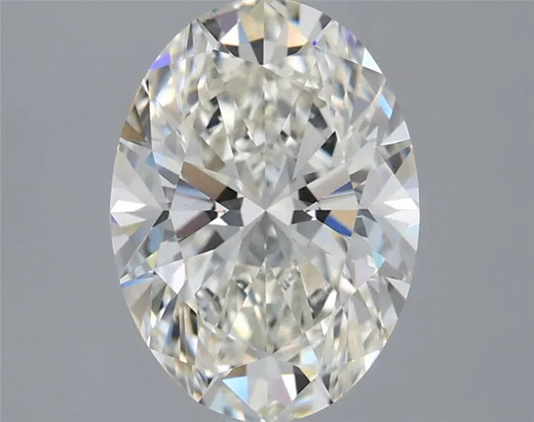 2.58ct Oval Lab Grown Diamond (Colour G, Clarity VVS2, IGI Certified)