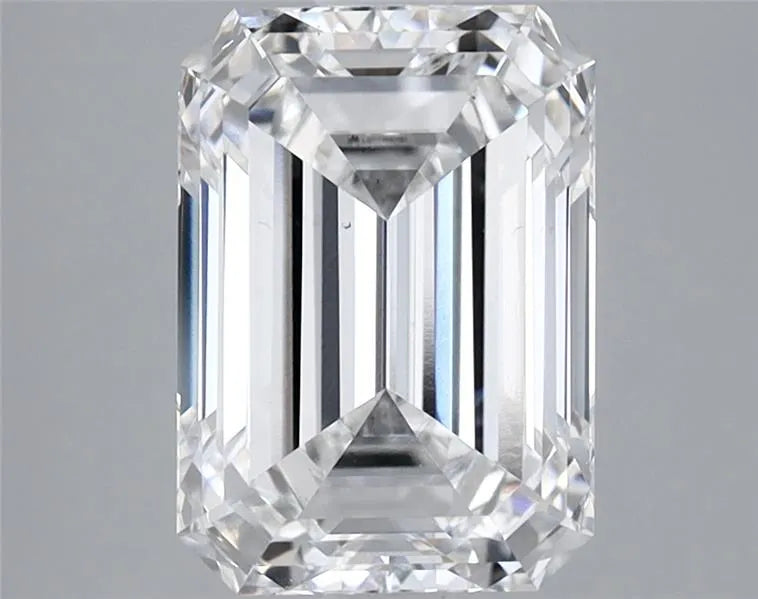 2.83ct Emerald Lab Grown Diamond (Colour D, Clarity VS2, IGI Certified)