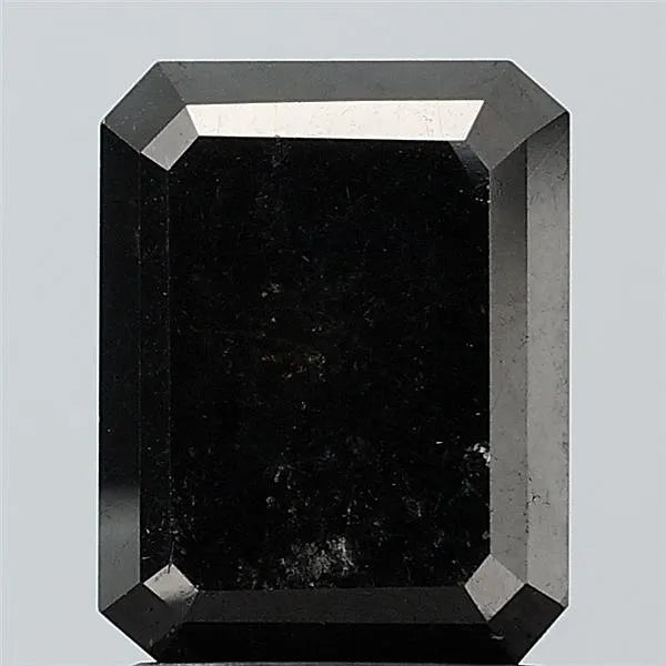 2.84ct Emerald Natural Diamond (Colour Black, Clarity VS1, Cut EX, Uncertified)