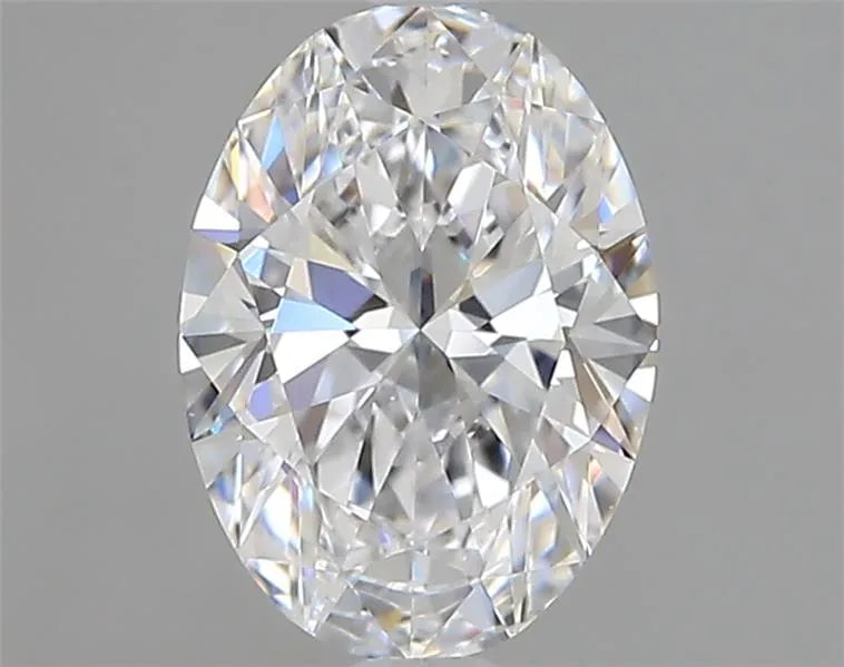 Diamant ovale de 0,95 ct cultivé en laboratoire (couleur D, pureté VVS2, certifié IGI)