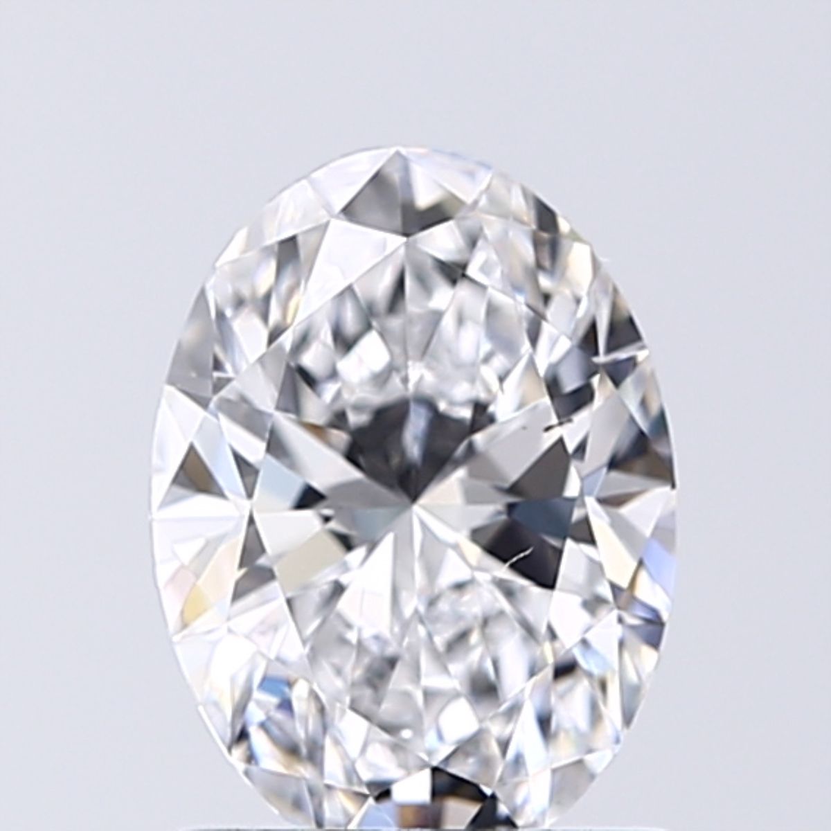1.00 Carat D-VS2 Oval Lab Diamond