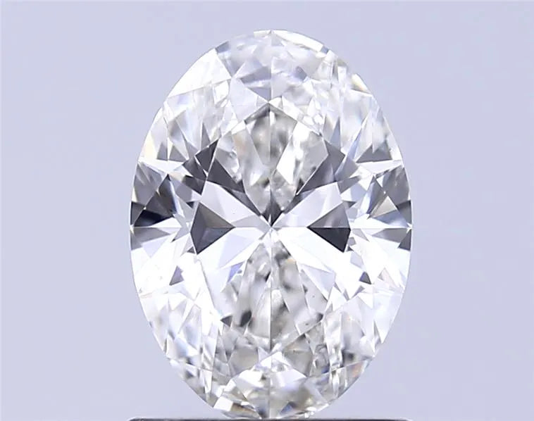 Diamant ovale de 1,19 ct cultivé en laboratoire (couleur G, pureté VS1, certifié IGI)