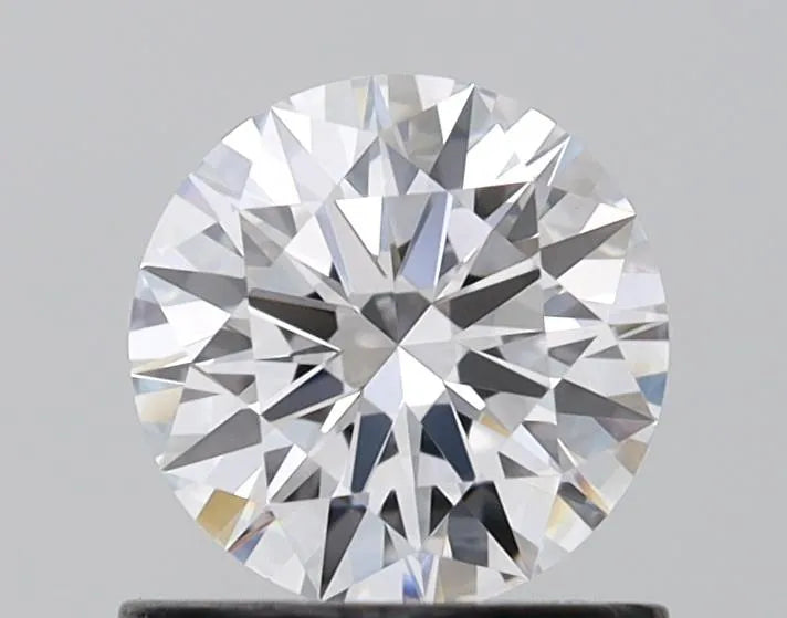 Diamant rond de 1,10 ct cultivé en laboratoire (couleur E, pureté IF, ID de coupe, IGI)