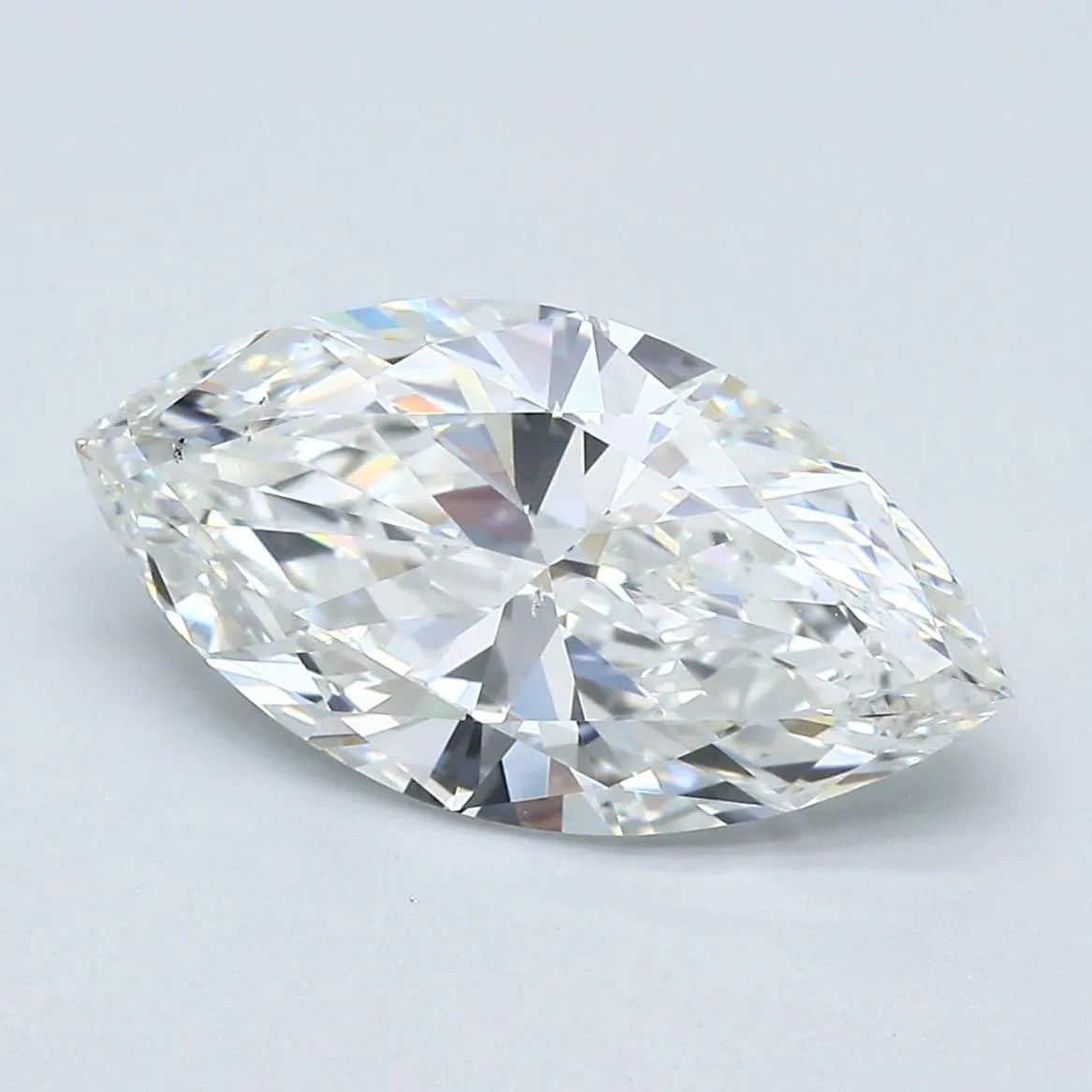 Diamant naturel Marquise de 3,53 ct (couleur I, pureté VS2, certifié GIA)