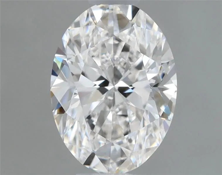 0.53ct Oval Natural Diamond (Colour F, Clarity IF, Cut VG, IGI Certified)