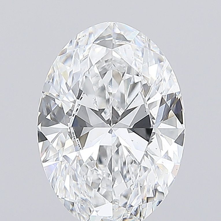 3.80 Carat D-VS2 Oval Lab Diamond