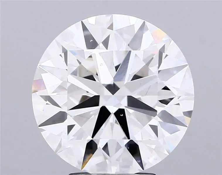 5.00ct Round Lab Grown Diamond (Colour F, Clarity VS2, Cut EX, IGI Certified)