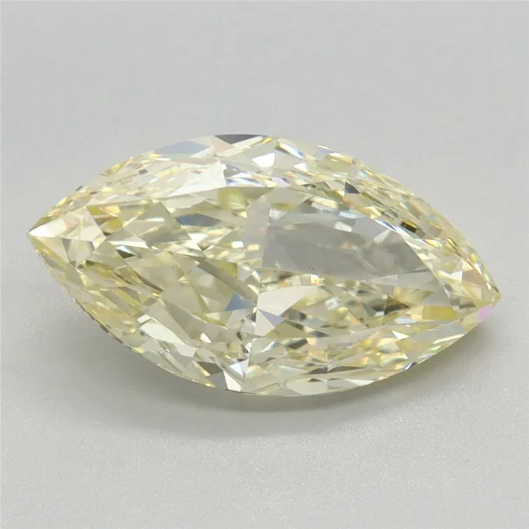 2.11ct Marquise Lab Grown Diamond (Colour Fancy Intense Yellow, Clarity VS1, IGI Certified)