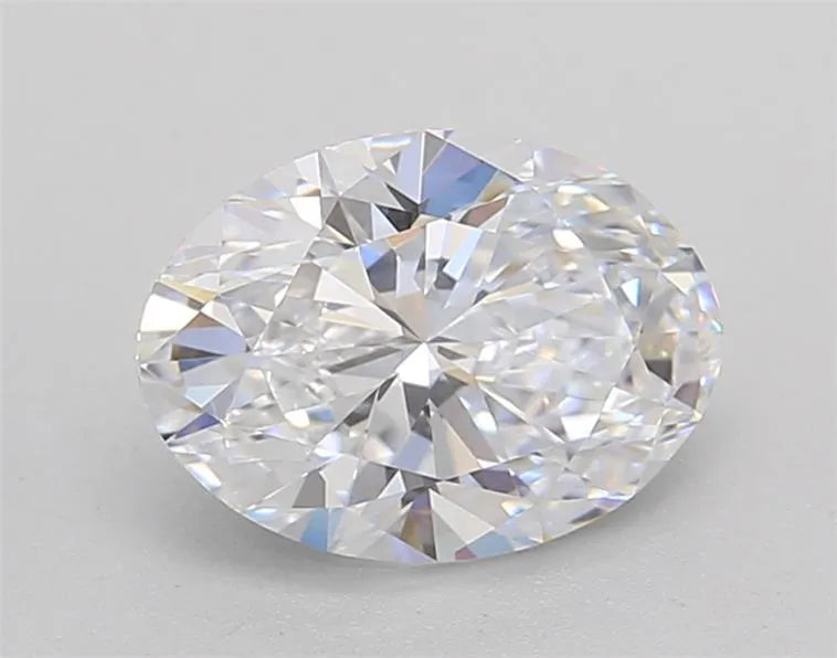 Diamant ovale de 1,48 ct cultivé en laboratoire (couleur D, pureté VVS1, IGI)