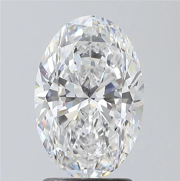 2.00ct Oval Lab Grown Diamond (Colour D, Clarity IF, IGI Certified)