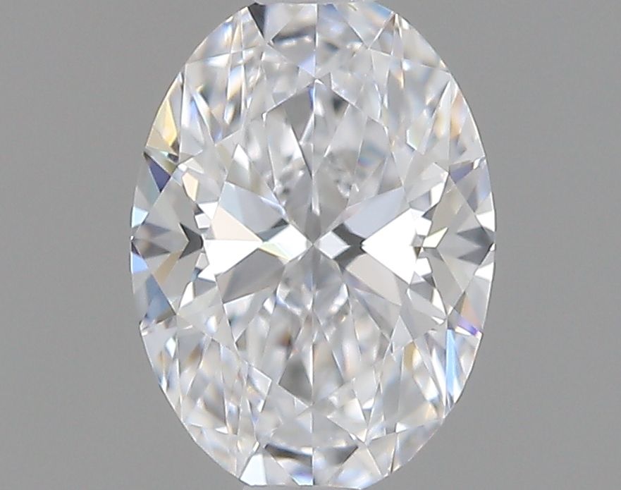 0.56 Carat D-VVS2 Oval Lab Diamond