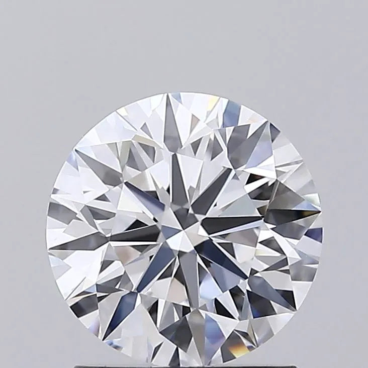 Diamant rond de 1,52 ct cultivé en laboratoire (couleur E, clarté VVS1, ID de coupe, certifié IGI)