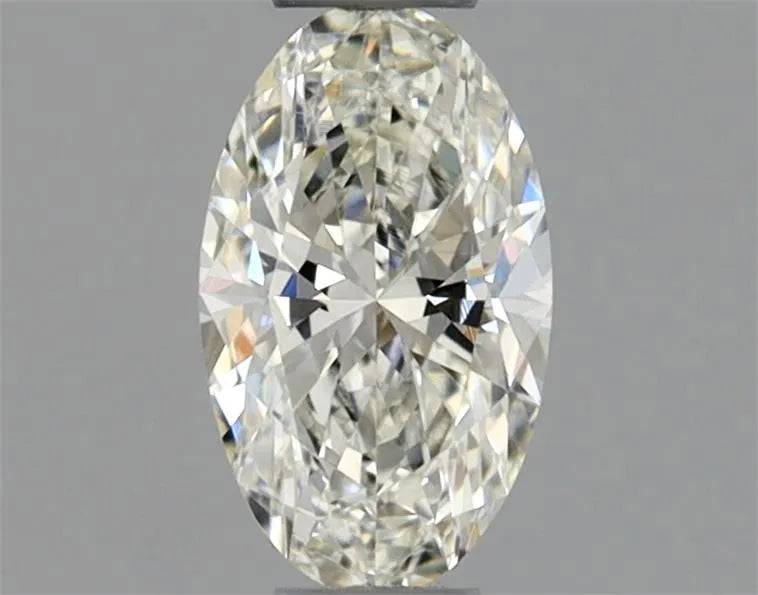 Diamant naturel ovale de 0,30 ct (couleur J, pureté VS2, GIA)