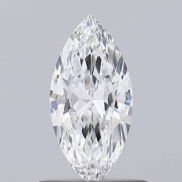 Diamant de laboratoire Marquise de 0,50 ct (couleur D, pureté VVS2, IGI)