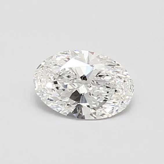 Diamant ovale de 0,60 ct cultivé en laboratoire (couleur E, pureté VVS1, IGI)