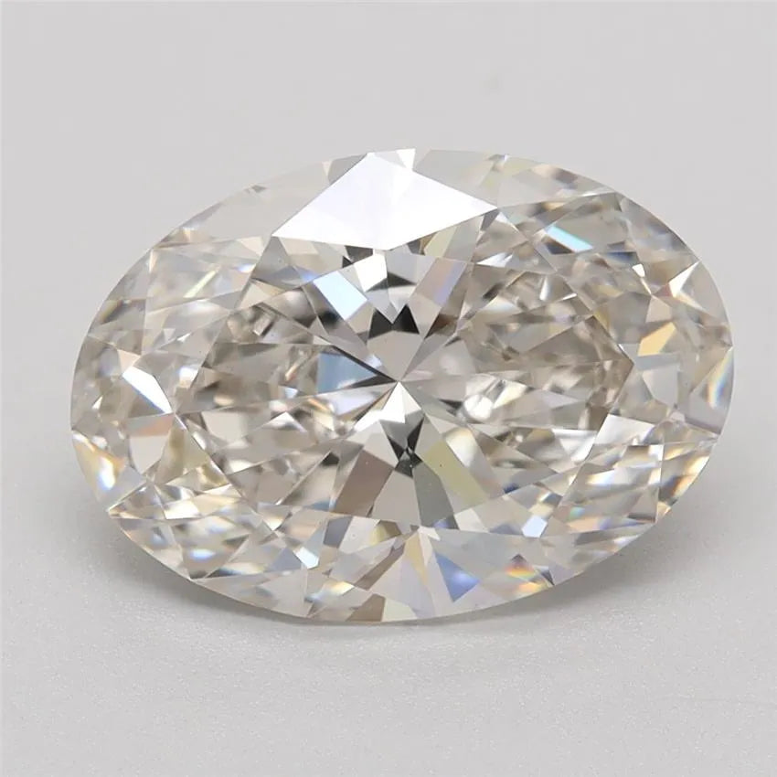 Diamant ovale de 2,21 ct cultivé en laboratoire (couleur H, pureté VS1, IGI)