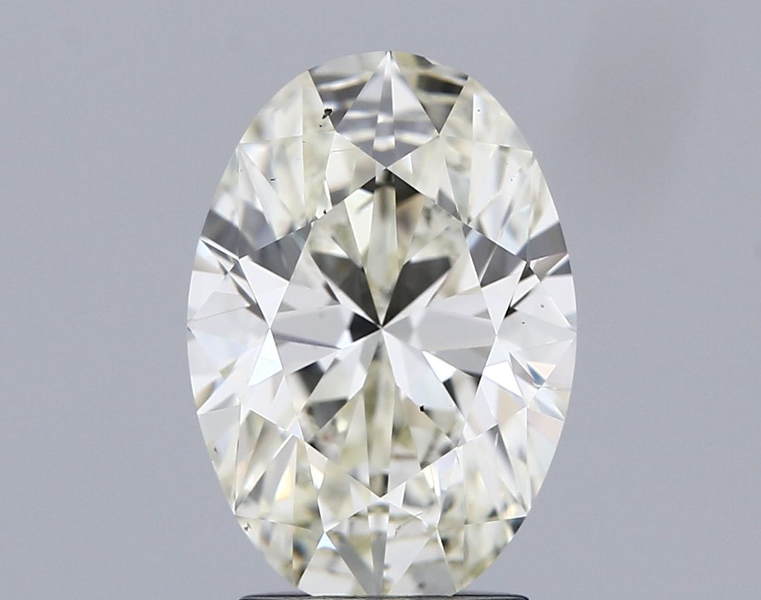 3 Carat K-SI1 Oval Cut Diamond