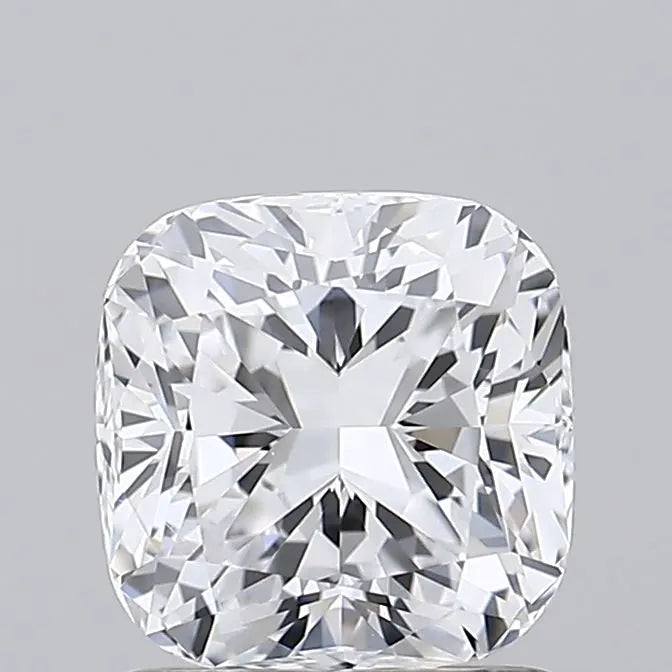 Diamant de laboratoire taille coussin brillant de 1,54 ct (couleur D, pureté IF, IGI)