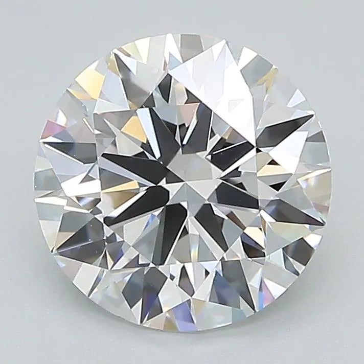 Diamant rond de 2,09 ct cultivé en laboratoire (couleur D, pureté VVS1, taille EX, GIA)