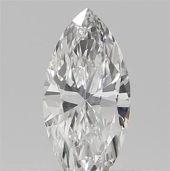 Diamant naturel Marquise de 0,06 ct (couleur E, pureté VVS2, taille VG, IGI)