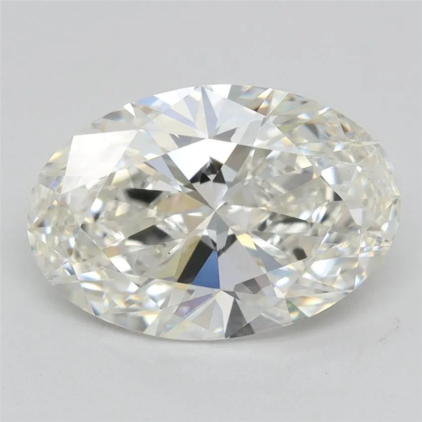 Diamant ovale de 2,03 ct cultivé en laboratoire (couleur G, pureté VS1, IGI)