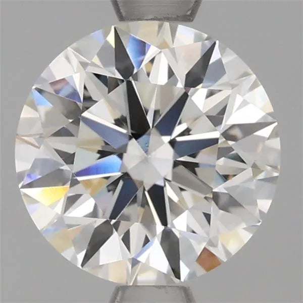 Diamant rond de 1,49 ct cultivé en laboratoire (couleur G, pureté VS2, taille EX, IGI)