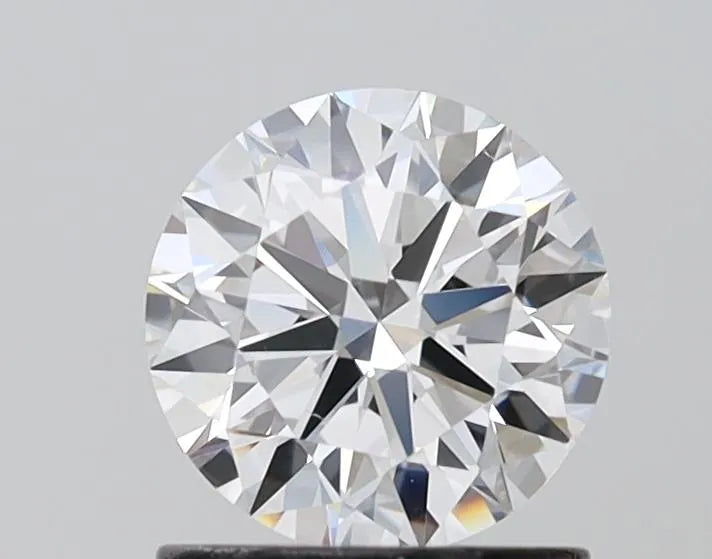 Diamant rond de 1,00 ct cultivé en laboratoire (couleur D, clarté VVS2, ID de coupe, IGI)