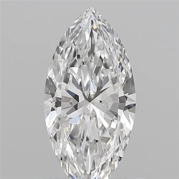 Diamant naturel Marquise de 0,06 ct (couleur F, pureté VS2, taille VG, IGI)