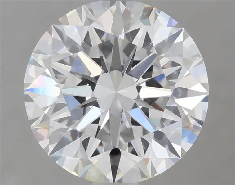 Diamant rond de 2,06 ct cultivé en laboratoire (couleur E, pureté VVS2, ID de coupe, IGI)