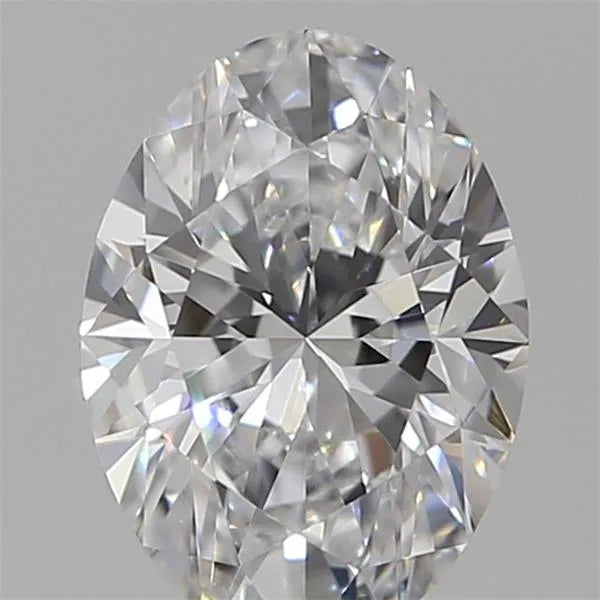 Diamant naturel ovale de 0,14 ct (couleur H, pureté VVS1, taille VG, IGI)