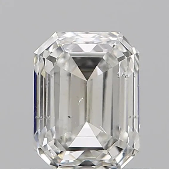 Diamant naturel émeraude de 0,18 ct (couleur G, pureté VS2, taille VG, certifié IGI)