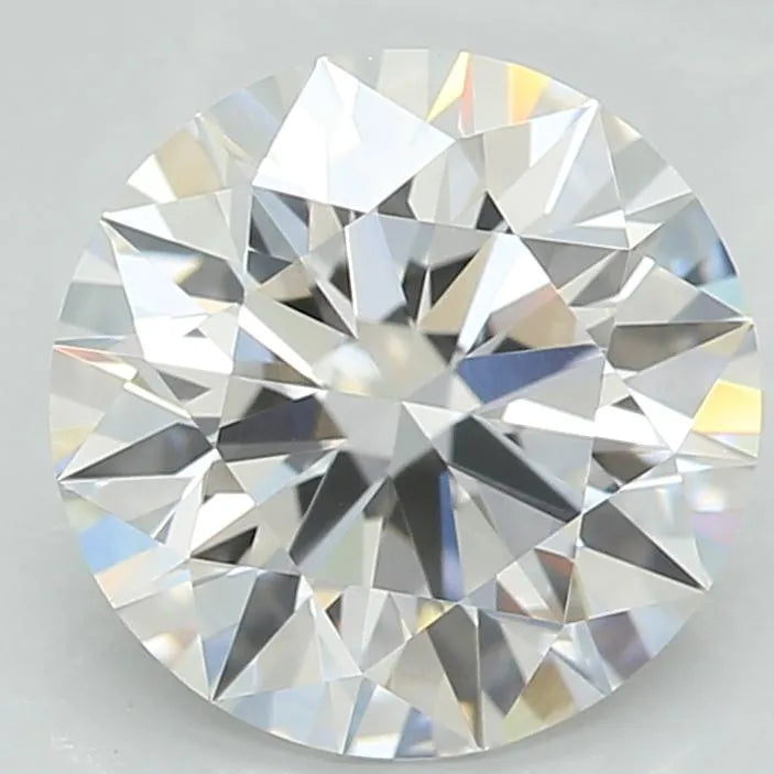 Diamant rond de 1,25 ct cultivé en laboratoire (couleur D, pureté VVS2, taille EX, GIA)