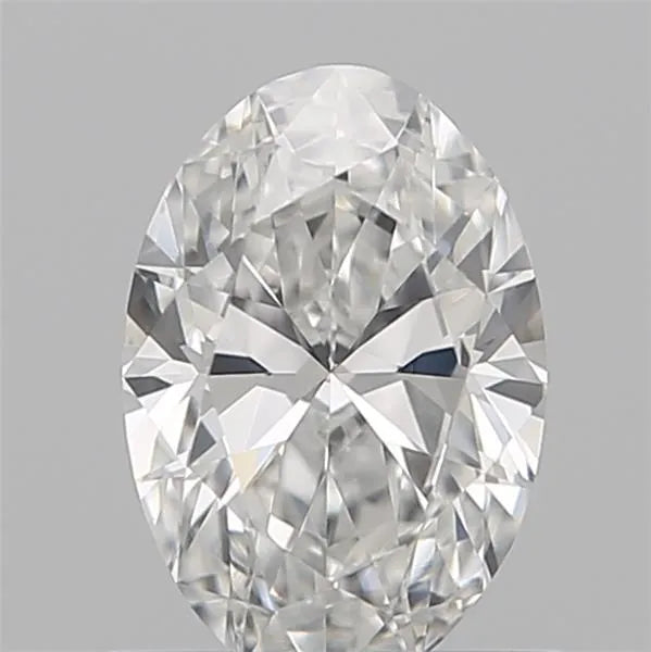 Diamant naturel ovale de 0,13 ct (couleur E, pureté IF, taille VG, IGI)