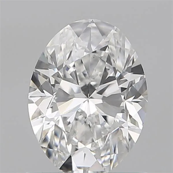 Diamant naturel ovale de 0,16 ct (couleur H, pureté VVS1, taille VG, IGI)