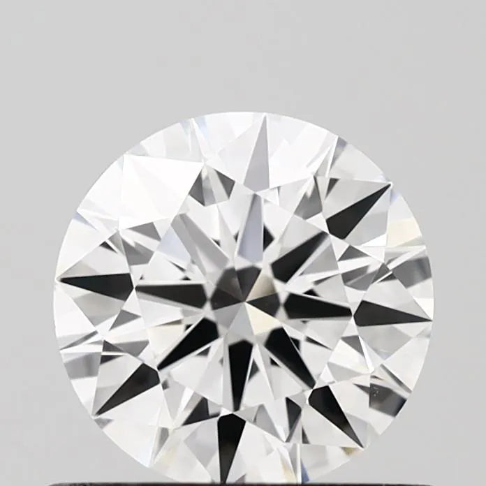 Diamant rond de 1,00 ct cultivé en laboratoire (couleur D, pureté VS1, taille EX, IGI)